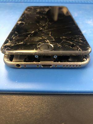 This iPhone has seen better days!