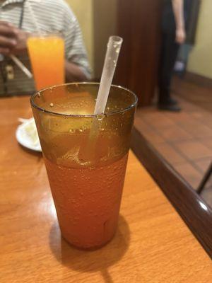 Loved the crushed ice in the soda