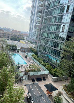 Pool + LUMA Loft views