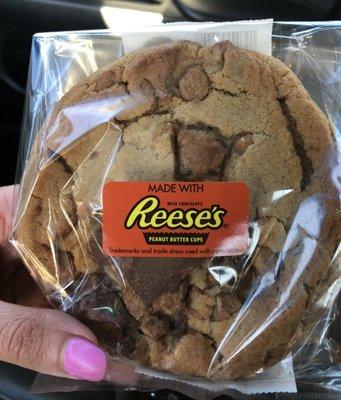 The Reese's cookie Quick Check's bakery department makes is delicious!