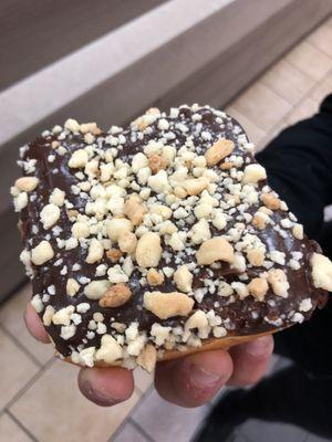 Brownie batter cookie dough donut. $1.49. Sugar high. Priceless.