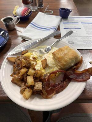 Farmers Feast, French toast not pictured