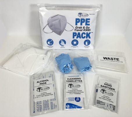 The JBC Grab & Go Personal Protective Equipment Packs provide basic, ready to use PPE for personal use.