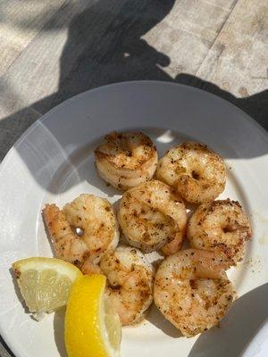 Grilled shrimp