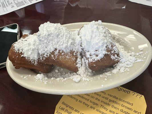 Beignets - Powdered Sugar