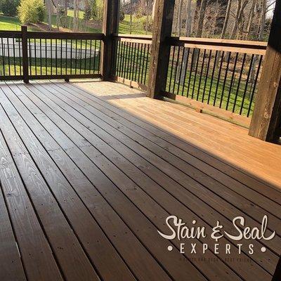 Sable brown deck in Brentwood TN