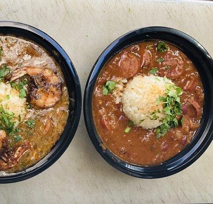 Gumbo & Red Beans and Rice