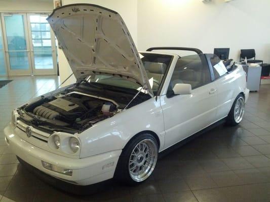 A VR6 Cabrio!! OMG!