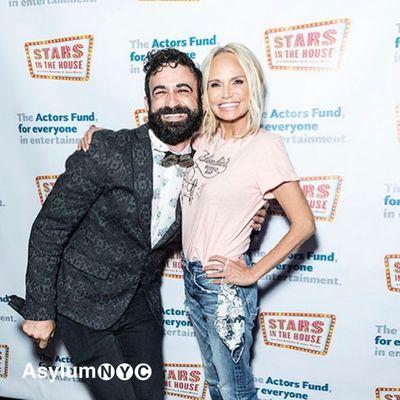 Legendary Actress Kristen Chenoweth and Artistic Director Alan Kliffer at Asylum NYC.