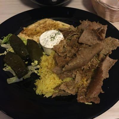 Lamb gyro platter