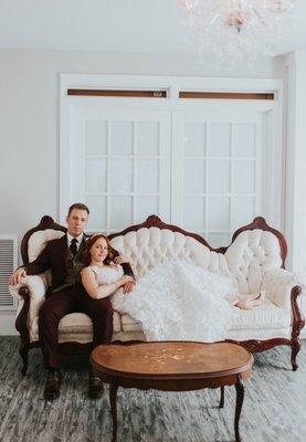 Inside the bridal room