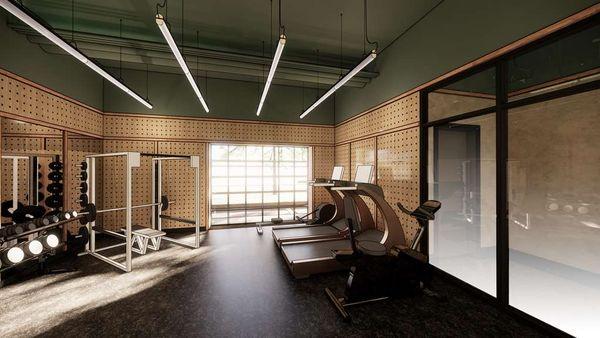 Health club  fitness center  gym