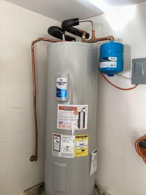 we also provide gas line repair, water heater repair, leak detection, grinder pumps, tankless water heaters, and a variety of water treatmen