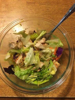 Delicious chicken salad made from fresh ingredients from Rayles supermarket!!