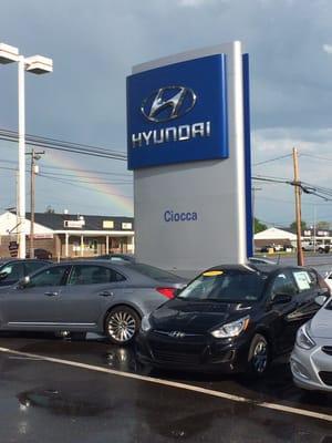 Ciocca Hyundai is the pot of gold at the end of the rainbow.