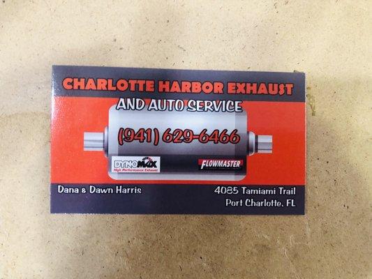 This is the real original Charlotte Harbor Exhaust & Auto. We look forward to seeing you!!