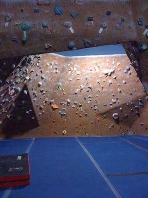 bouldering area