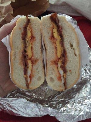 Bacon egg & cheese