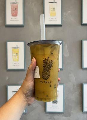 Mango fruit tea