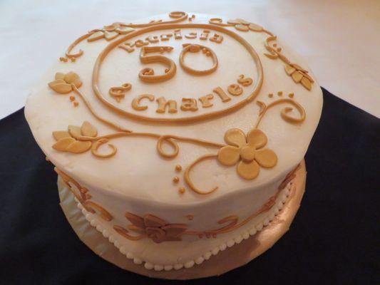 50th Anniversary cake