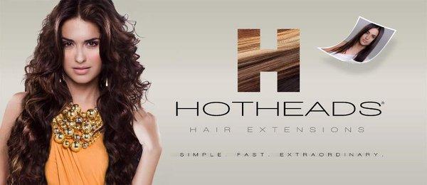 New at Luminous Salon, Hotheads hair Extentions! Click here for more information: http://www.hotheads.com/gallery/