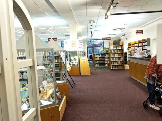 Aston Public Library -- interior