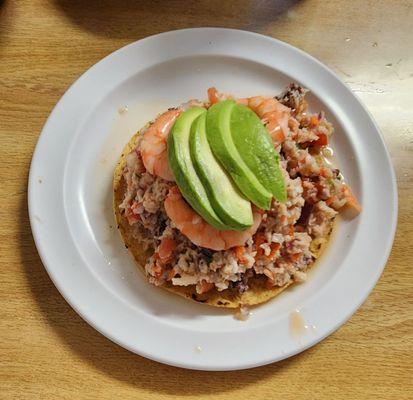 Tostada mixta