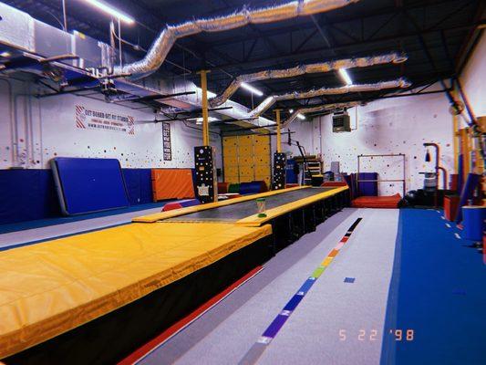 Gymnastics and cheer tumbling