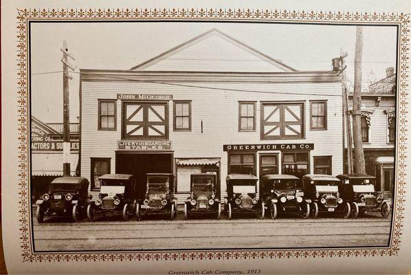 Greenwich Cab Company 1913. Posted 10/13/24