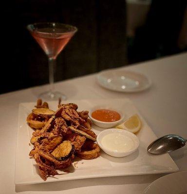 Calamari & Sicilian Eggplant Chips