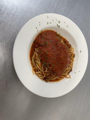 Spaghetti meat sause