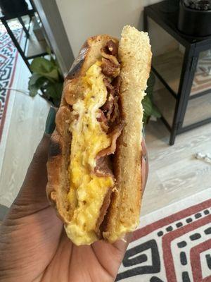 The BEST NJ Bacon, Egg and Cheese Bagel