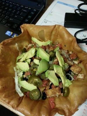 Vegan taco salad