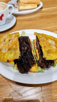 Jibarito de churrasco