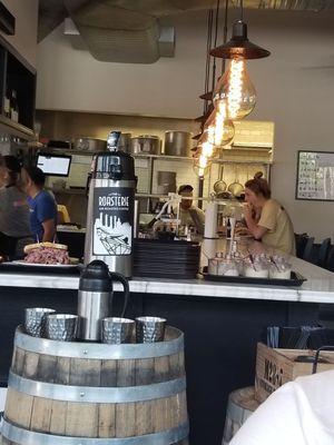 Counter at the Broadway deli