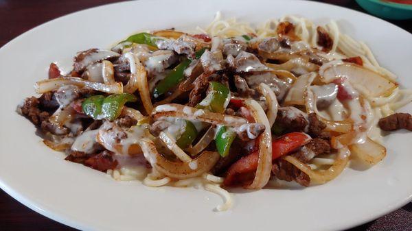 Spaghetti Fajitas