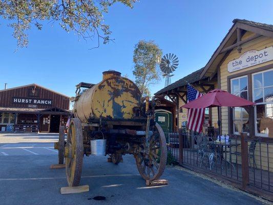 A little bit of history Hurst ranch