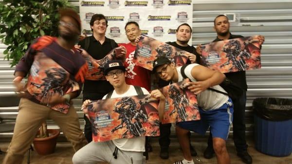 Top 8 at our Bulletproof WCQ regional event held at Aviator on Sept. 19th 2015