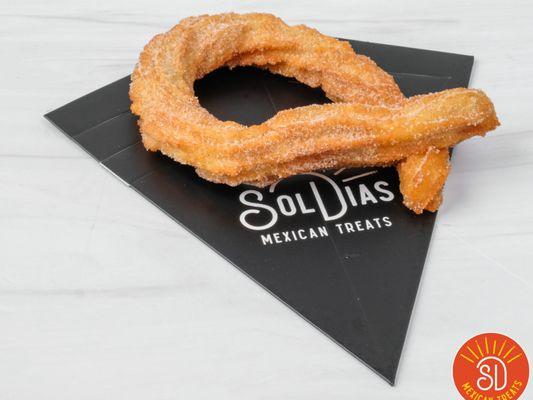 Delicious churros made from scratch daily! You can drizzle with cajeta, chocolate, both or enjoy them plain.