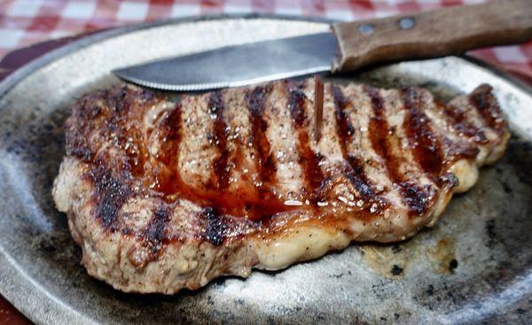 Steak night. On the outside grill. Your way. Yummy.