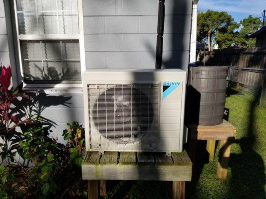 Mini Split heat pump A/C unit