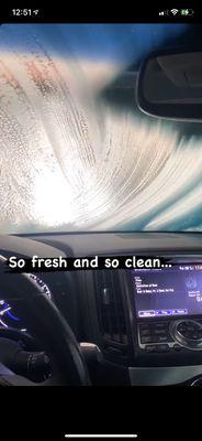 Express drive thru car wash