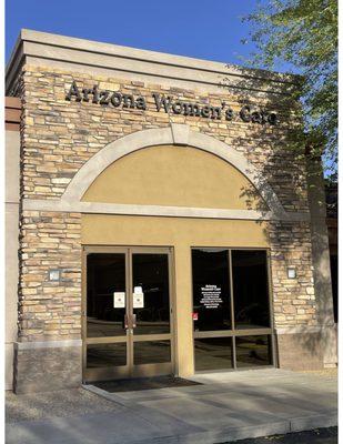 Arizona Womens Care entrance