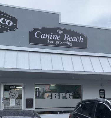 Canine Beach Storefront