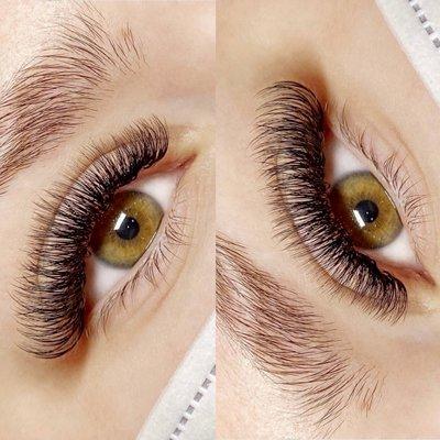 Volume lash extensions