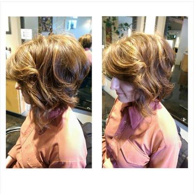 Anthony brightened up my hair tenfold with his balayage and bob craftsmanship.