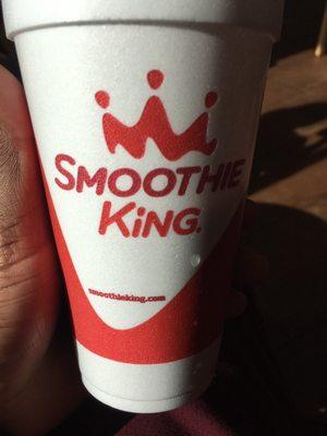 Enjoying another amazing  smoothie spot‼