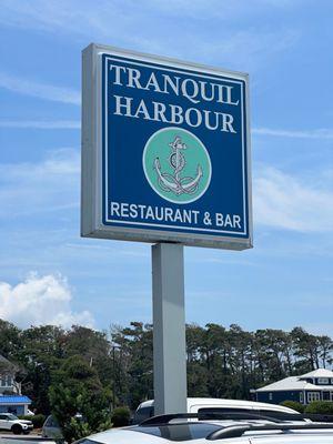 Tranquil Harbour Sign