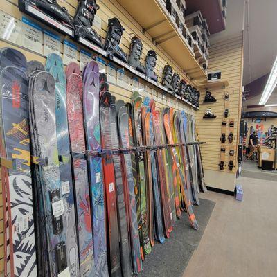 Snowboard Department in Sun and Ski Sports Dillion, Colorado