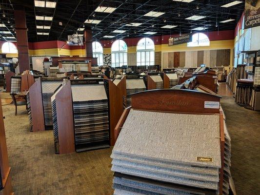 Abbey carpet showroom